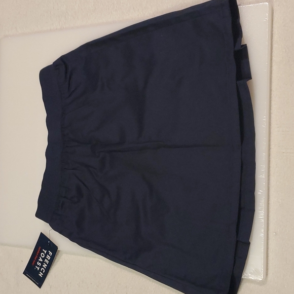 Navy Bow front skort - Picture 3 of 5